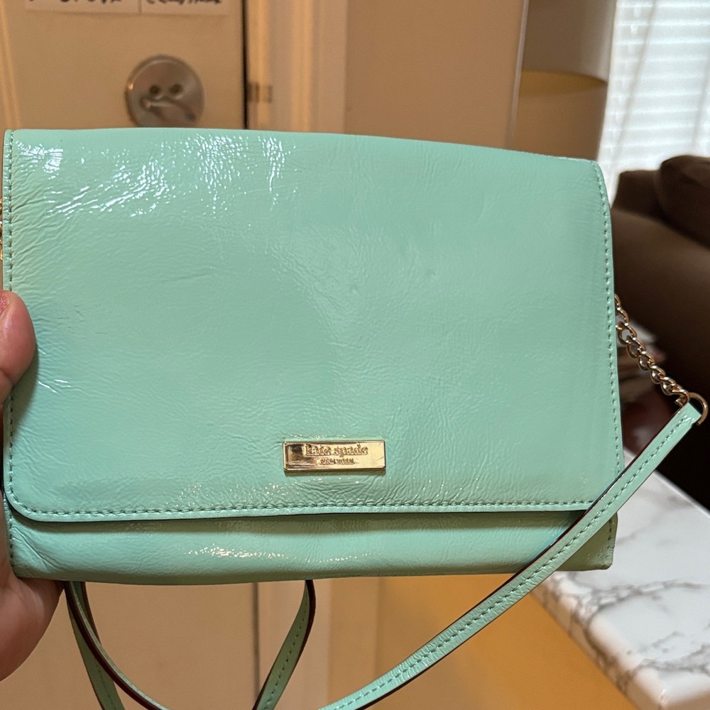 Kate Spade Light Green Crossbody Bag